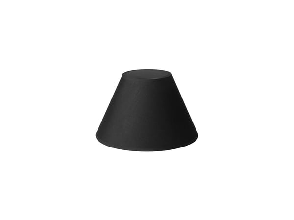 LYKTESKJERM EMMA CASA høyde 18,5 cm sort