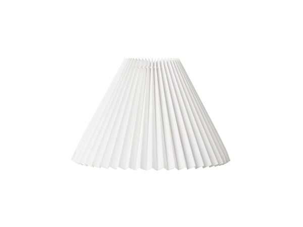 Plisségardin EMMA PISO vegg/takpendel side 23 cm hvit