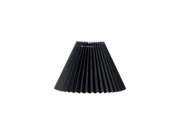 Plisse-skjerm EMMA PISO vegg/takpendel side 18 cm sort