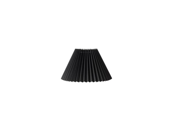 Plisségardin Emma Hacienda side 17 cm sort