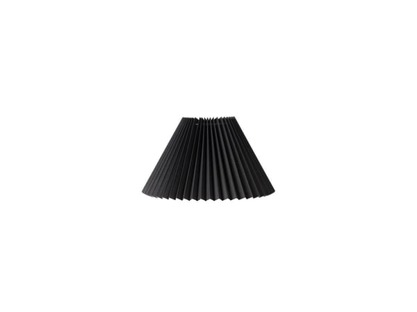 Plissegardin Emma Hacienda side 21 cm sort
