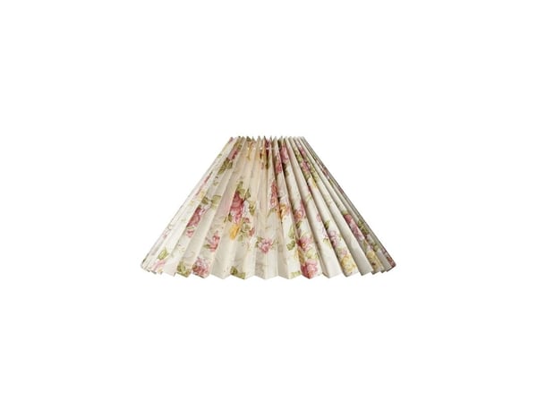 Nielsen light plisségjerm Rosenborg Hacienda side 23 cm blomster