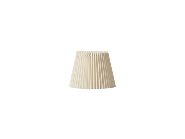 Plisségardin Emma Villa side 14 cm krem