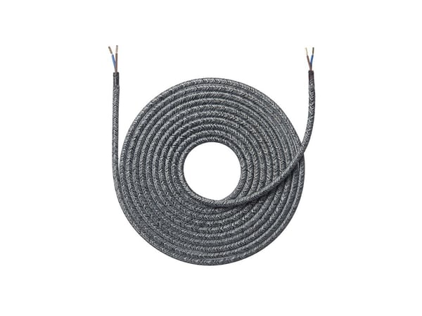 Nielsen Light Stofledning - 4 Meter - Meleret Grå