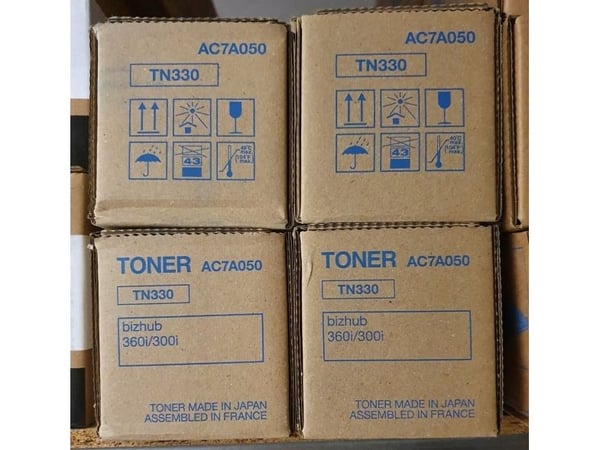 Konica Minolta TN-330, 25000 sivua, Musta, 1 kpl