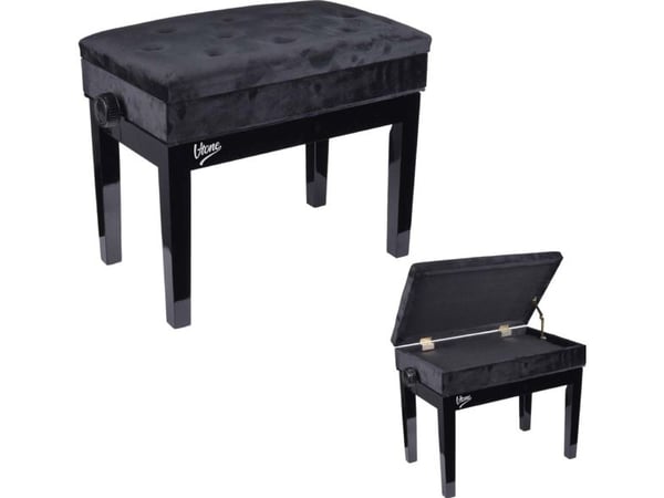 V-Tone V-TONE LAWA 2 WL pianosett med oppbevaring WELUR BK