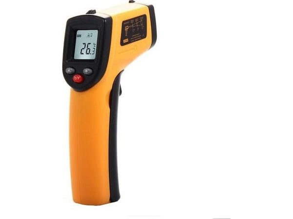 Temperaturmåler pyrometer Benetech GM320 fra -50°C til 380°C