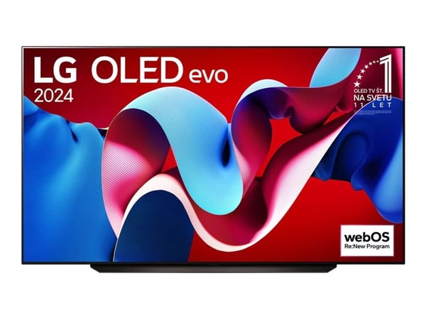 LG OLED83C41LA - 83" Diagonal klass C4 Series OLED-TV - OLED evo - Smart TV - webOS - 4K UHD (2160p) 3840 x 2160 - HDR
