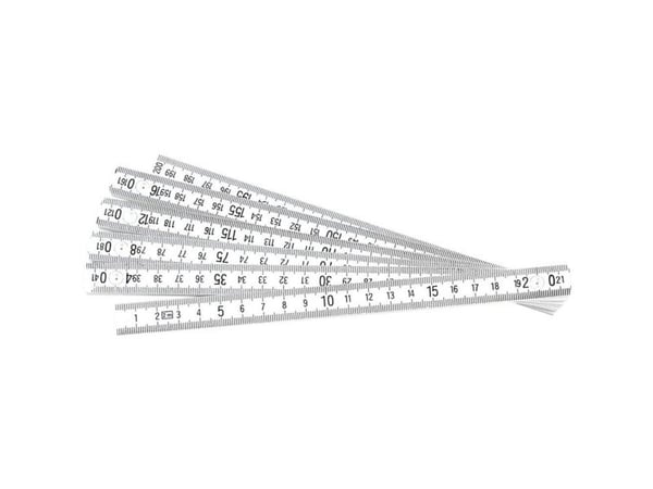 Brüder Mannesmann tommestokk M 810-PVC-2 Målestokk 2 m Plast