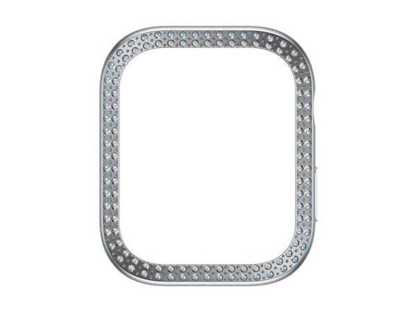 SAFE. by PanzerGlass - Støtfanger for smartarmåndsur - 46mm - polykarbonat - bling-sølv - for Apple Watch Series 10 (GPS + Cellular) (46 mm), Serie...
