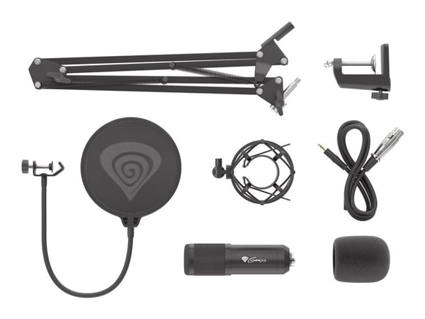 Genesis Radium 300 XLR - Mikrofon - svart