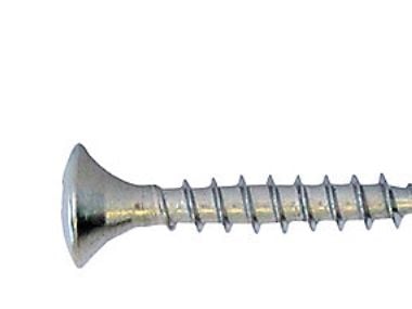 Fischer LVI-ruuvi 5.0x30mm - Täyskierteinen A2, UH-linssinpää PZ-2, 100 kpl:n paketti