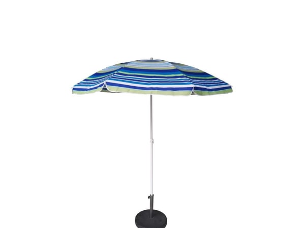 Strandparaply Outliner 200 cm blå/grønn