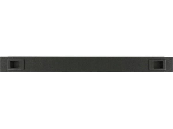 Lanview by Logon - Rackblankningspanel - snap locking - svart, RAL 9005 - 1U - 19"