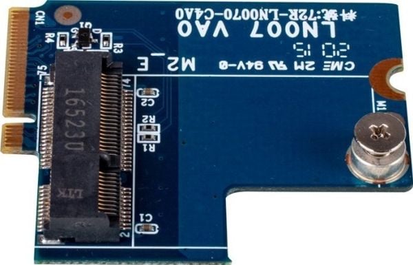 Shuttle-sovitinkortti WLAN-kortille Edge PC:ille EN01J3/EN01J4, M.2, M.2, sininen, PC, passiivinen, Kiina