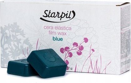 Starpil Film Blue Wax, hård och mjuk vax med polymerer, block 1 kg