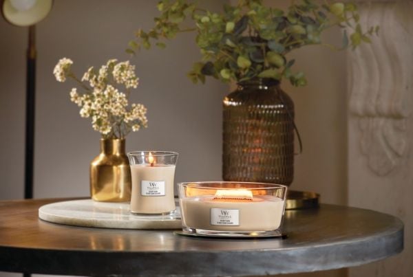 Yankee Candle WoodWick Medium Hourglass - Solar Ylang