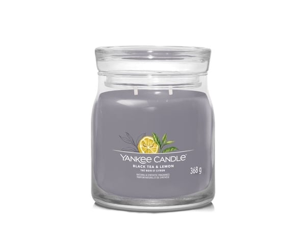 Yankee Candle YC Signature, Medium - Black Tea & Lemon
