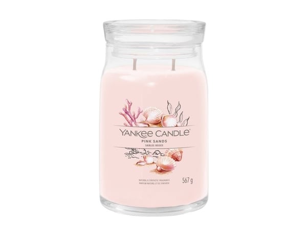 Yankee Candle 1629962E, Sylinteri, Vaaleanpunainen, Sitrus, Kukallinen, Vanilja, 90 h, 1 kpl