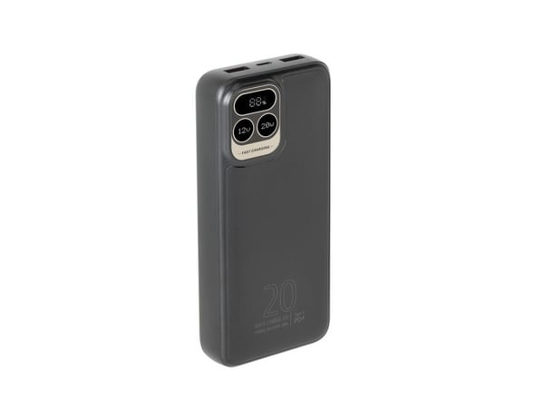 Rivacase VA2521, 20000 mAh, Lithium Polymer (LiPo), Grå