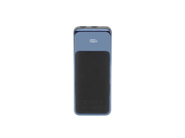Rivacase VA1080, 30000 mAh, Lithium Polymer (LiPo), Sort, Blå