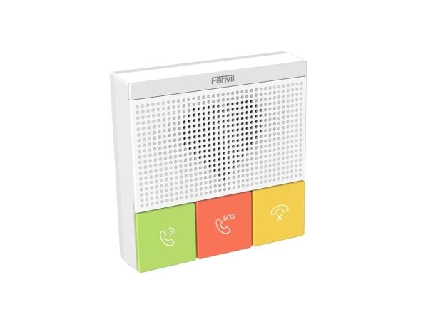 Fanvil Y501, trådbunden och trådlös, 433 MHz, vit, vägg, 1,42 W, 87,6 mm