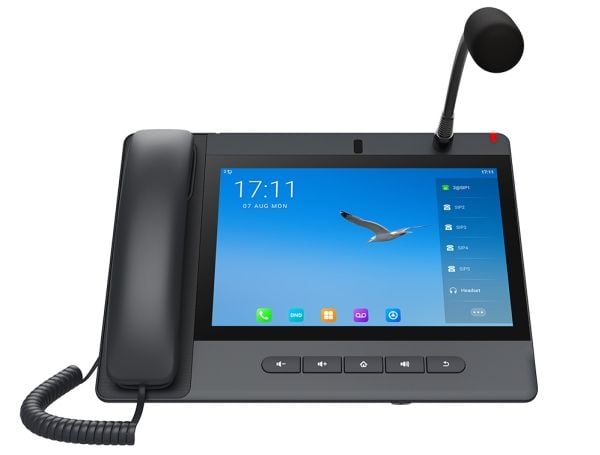 Fanvil A320i, IP-telefon, Sort, Kablet håndsett, Bord, Android, In-band, Utenfor båndet, SIP-info