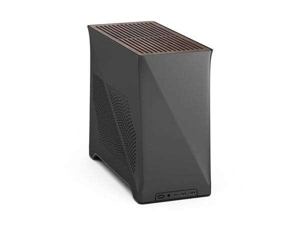 Fractal Design ERA 2 - - ITX - ingen strømforsyning (SFX / SFX-L) - trekullgrå - USB/lyd
