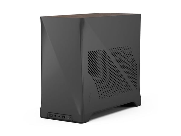 Fractal Design ERA 2 - - ITX - ingen strømforsyning (SFX / SFX-L) - trekullgrå - USB/lyd