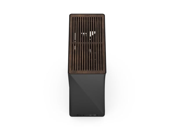 Fractal Design ERA 2 - - ITX - ingen strømforsyning (SFX / SFX-L) - trekullgrå - USB/lyd