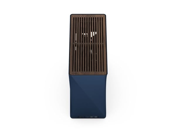 Fractal Design ERA 2 - - ITX - ingen strømforsyning (SFX / SFX-L) - midnattsblå - USB/lyd