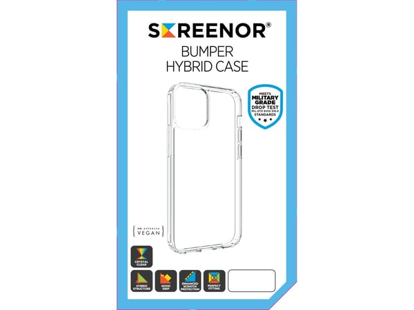 Screenor 25618SB, Suojus, Apple, iPhone 16, 15,5 cm (6.1"), Läpinäkyvä