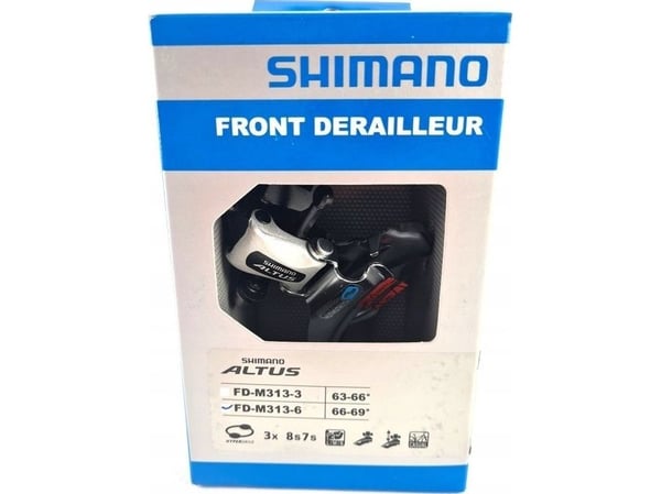 Shimano ALTUS FD-M313 frontgir 48T Down Swing 3x7/8-speed 34,9 mm