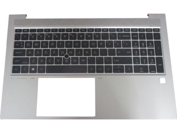HP - Erstatningstastatur for bærbar PC - Fransk - med toppdeksel
