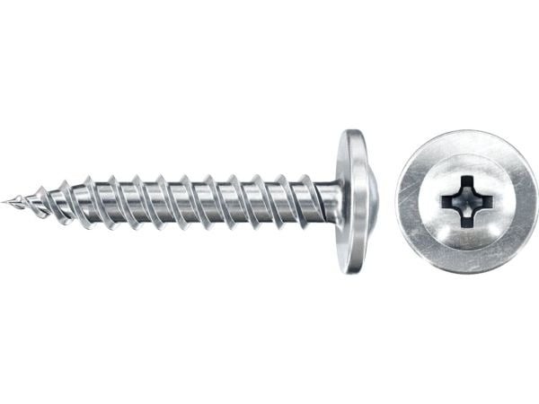 Fischer 40456 Profilkoblingsskruer 4,2 mm 13 mm Phillips Metall 1000 stk.