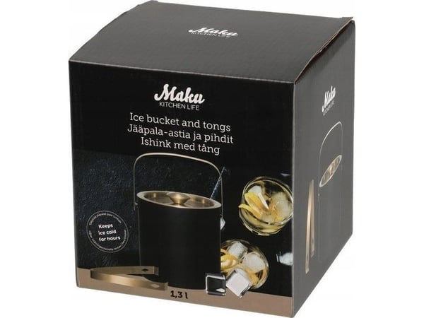Jata Maku kibirelis med lokk og tang til led, 1,3 l Jata Maku kibirelis med lokk og tang til led, 1,3 l