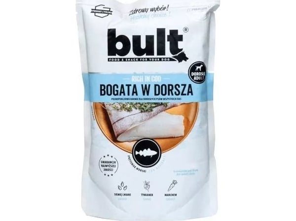 BULT Märkä koiranruoka Turskajauho 500g