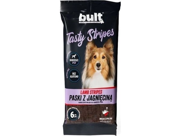BULT Bult Tasty Stripes Lammstrimlor 6st