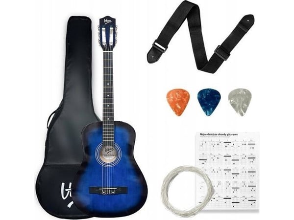 Prima V-TONE CG ONE BB 4/4 klassisk gitar blueburst