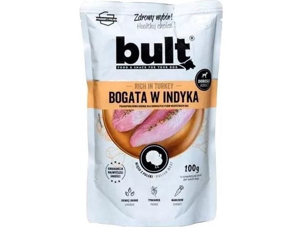 BULT Bult Märkä koiranruoka Jauheliha kalkkunan kanssa 100g