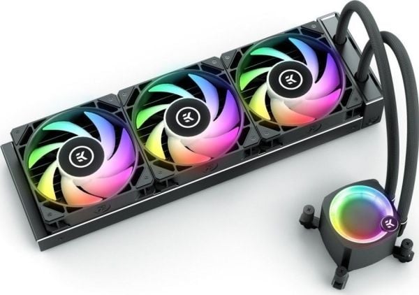 EkWaterBlocks EK-Nucleus AIO CR360 Lux D-RGB - Væskekjølesystem for prosessor - Radiatorstørrelse: 360 mm - (for: LGA1150, LGA1151, LGA1155, LGA115...
