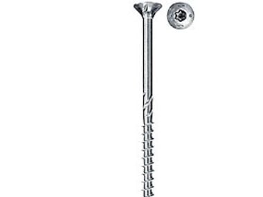 Fischer 670175, Skru, Metall, Tre, Generell nytte, Delgjenge, Flathode