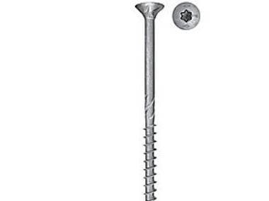 Fischer Powerfast spånskruv BZ - delgev., 5,0x60 mm, BZ/utomhus, TX20 UH, paket 200 st