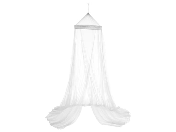 Atmosphera baldakin myggnetting over sengen - hvit, 60 x 250 cm