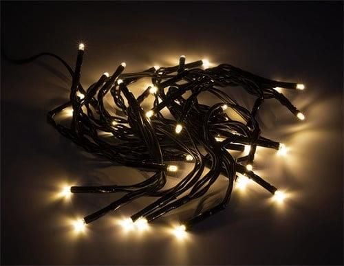 Julepynt CHRISTMAS_TO GARLAND RUBBER 200LED 20M WARM WH IP65