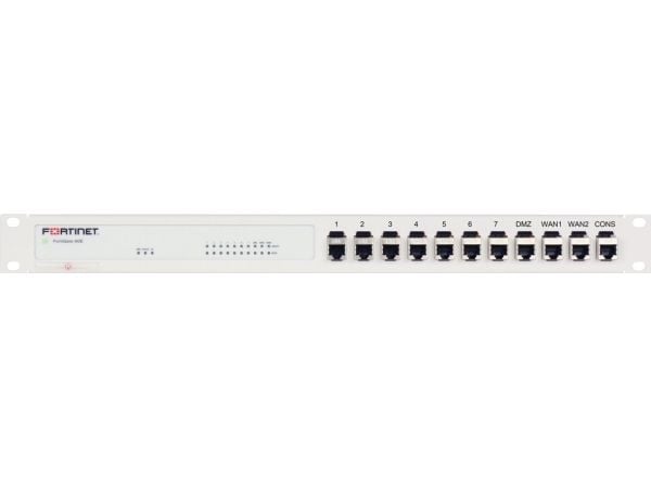 Rackmount.IT RM-FR-T10I - Rack-monteringssett - RJ-45 X 11 - RAL 9003, signalhvit - 1U - 19"
