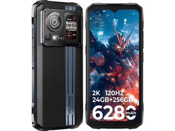 HOTWAV Cyber 15 älypuhelin - 6.6'' 12+12/256GB Musta