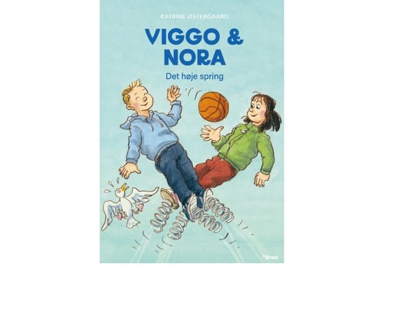 Viggo & Nora - Det høye hoppet, Grønn leseKubb | Katrine Østergaard | Språk: Dansk