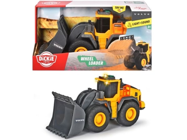 Dickie Volvo schaktmaskin m. klocka 372-3006