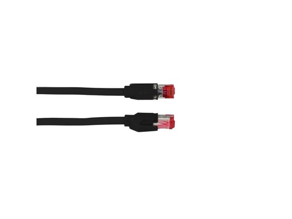 EFB Elektronik K0700SW.0,15, 0,15 m, Cat6a, S/FTP (S-STP), RJ-45, RJ-45, Svart
